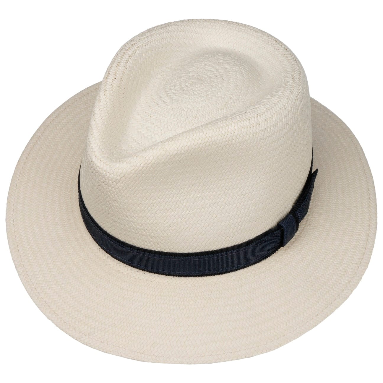 Brooks Panama Hat by Bailey 1922 - Premium Straw Fedora Hat for Men & Women - Perfect for Beach, Summer Outfits & Outdoor Events