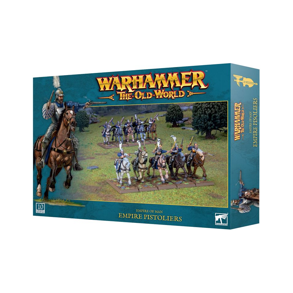 Empire of Man Empire Pistoliers - Medieval Fantasy Miniatures for Tabletop Wargaming & RPG Scenes