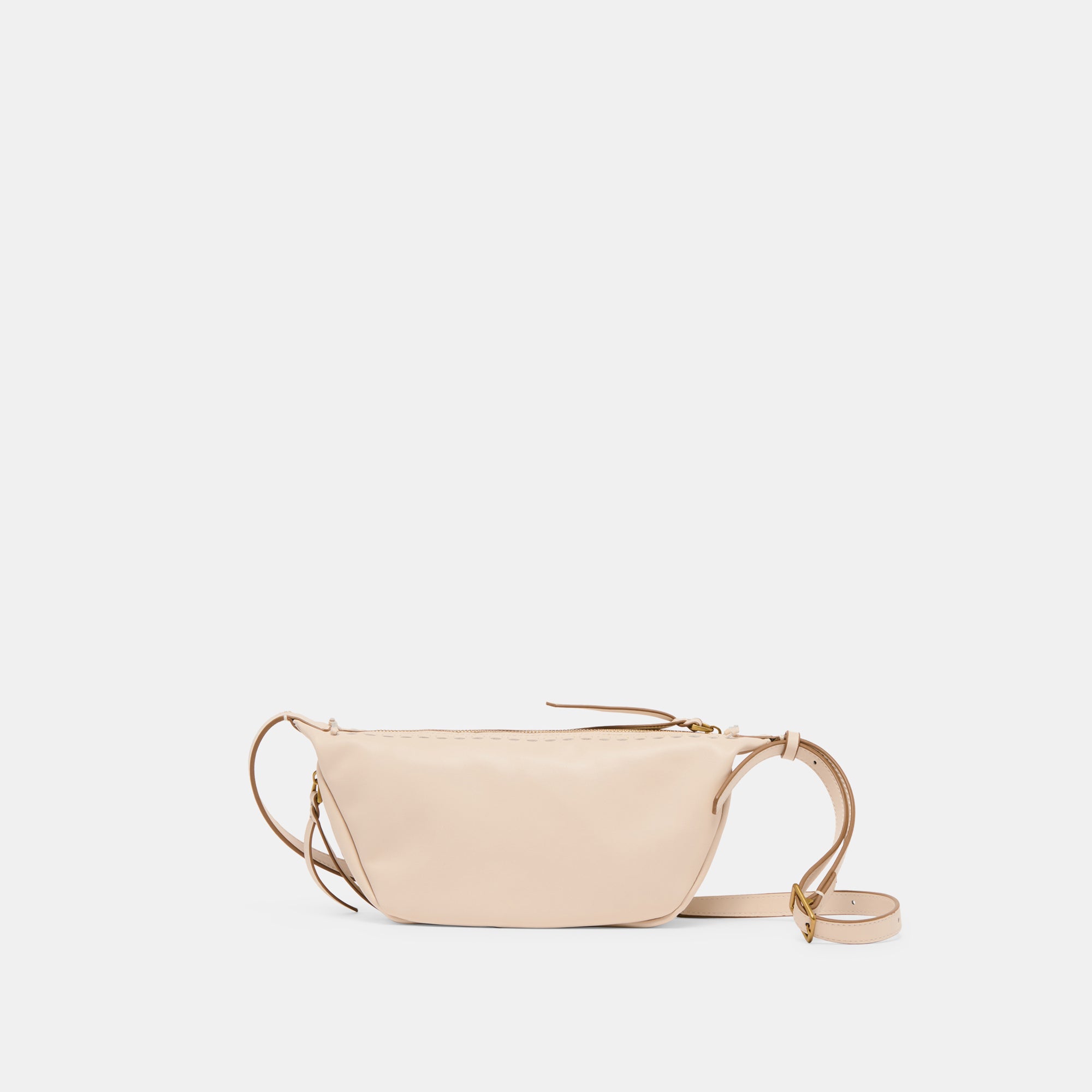 LIPARI CROSSBODY BAG - Premium Creme Leather Handbag for Women | Stylish Shoulder Purse for Everyday Use, Work, and Travel
