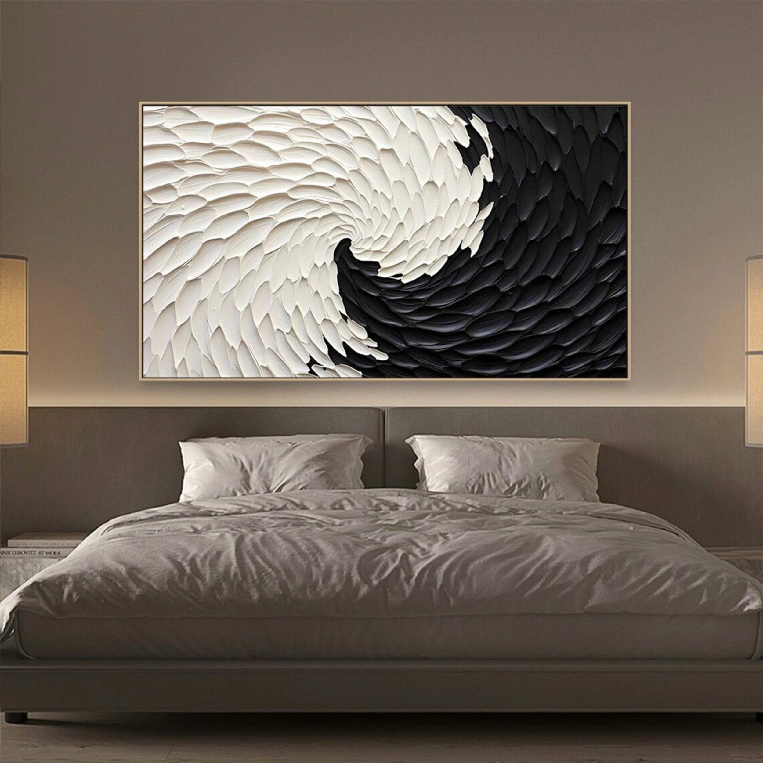 Minimalist Textured Plaster Art Painting - Abstract Wall Decor #MM112 | Perfect for Living Room, Bedroom & Office