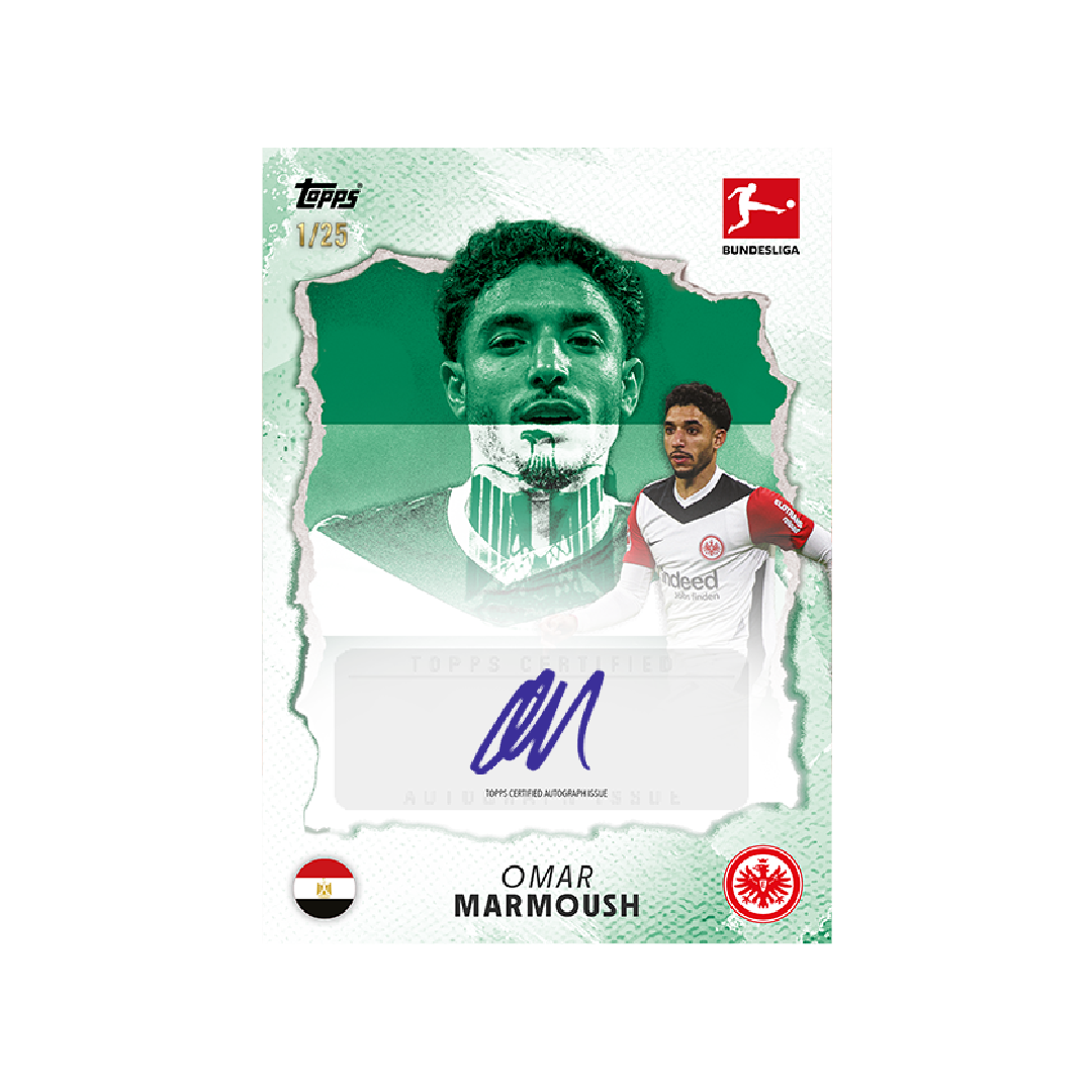 Topps Bundesliga International Stars 2024/25 Soccer Trading Cards - Collectible Football Player Cards for Fans & Collectors - Perfect for Trading, Gifting, and Display