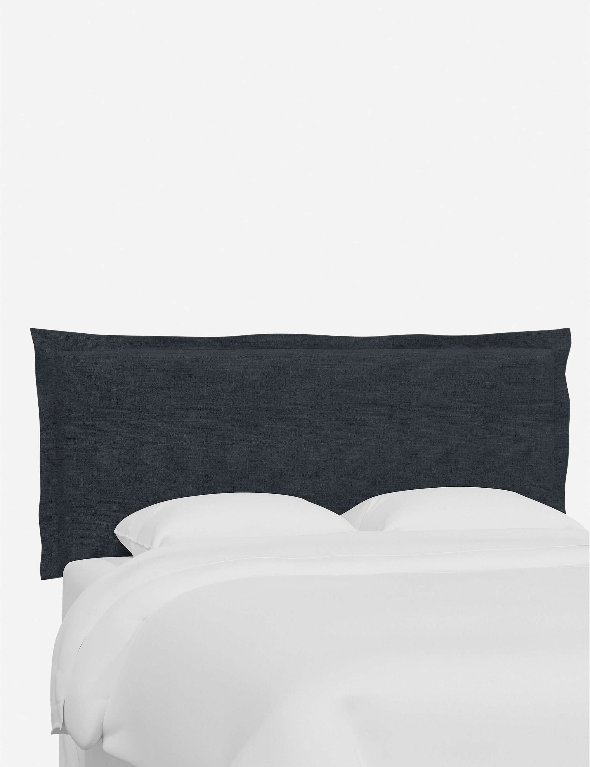 Elara Upholstered Headboard - Queen Size Bed Frame Headboard with Nailhead Trim, Modern Tufted Design for Bedroom Decor - Perfect for Master Bedroom, Guest Room, or Apartment