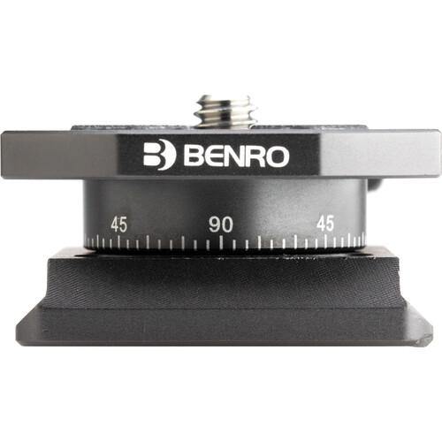 Benro ArcaSmart360 Rotating Adapter Plate - 360° Swivel Tripod Head for DSLR Cameras | Perfect for Landscape, Portrait & Panoramic Photography | Compatible with Arca-Swiss Quick Release System