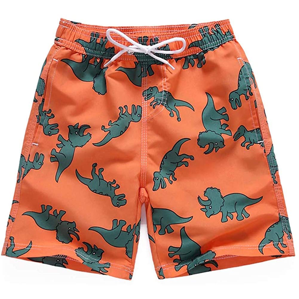 **EULLA Boys Quick Dry Swim Trunks UPF 50+ - Kids Beach Swim Shorts for Boys, Comfortable Board Shorts for Swimming, Surfing & Summer Activities**