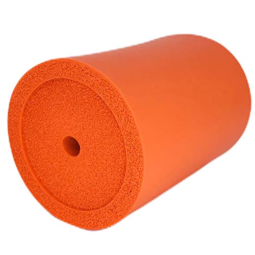Bigfoot Believe Thick Foam Can Cooler - Insulated Orange Beer Koozie (1 Pack) for Camping, Tailgating & Outdoor Parties