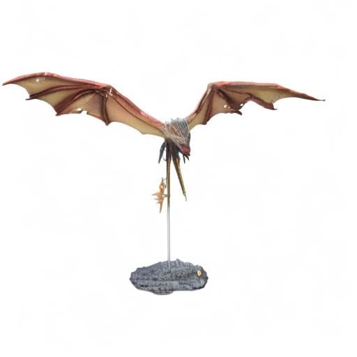 McFarlane Toys Harry Potter Hungarian Horntail Dragon Deluxe Action Figure Set - Collectible Wizarding World Gift for Fans, Display & Play