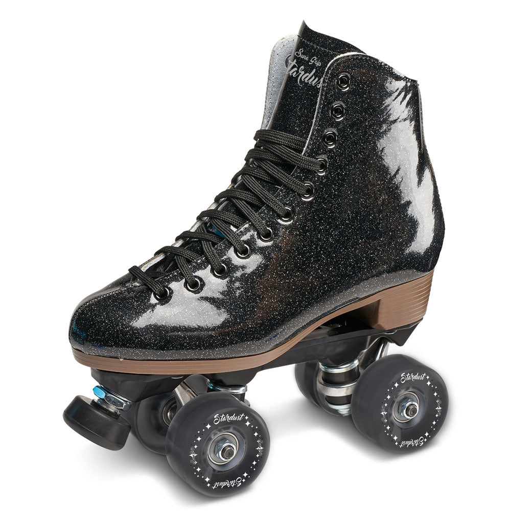Sure Grip Stardust Roller Skates for Women & Men - Quad Outdoor/Indoor Skates with Light-Up Wheels - Perfect for Rink, Park & Street Skating