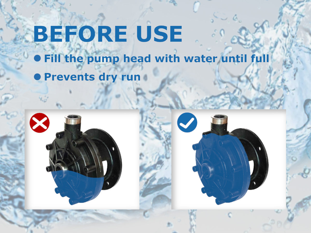 Afras 3/4 HP Booster Pump for Pressure Side Pool Cleaners | High Performance Water Pressure Booster | Perfect for Inground Pools, Spa Jets & Water Features