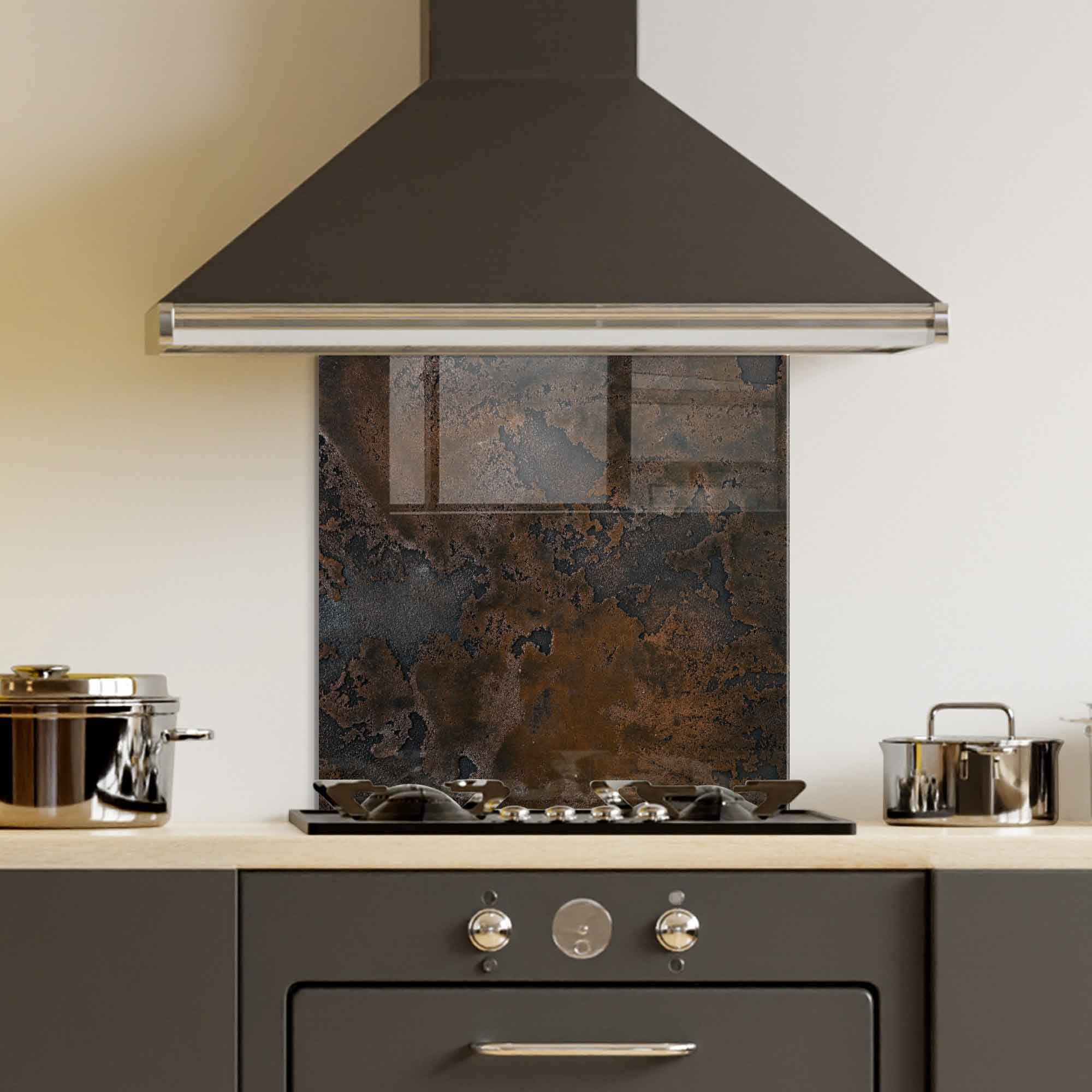 Premium Tempered Glass Kitchen Backsplash - 39.5x27.5