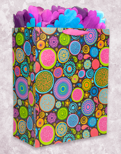 Caribbean Themed Gift Bags - Tropical Party Favors, Beach Wedding Decorations & Vacation Celebration Supplies