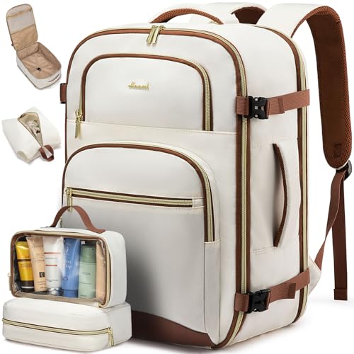 Beige White - Chestnut Brown