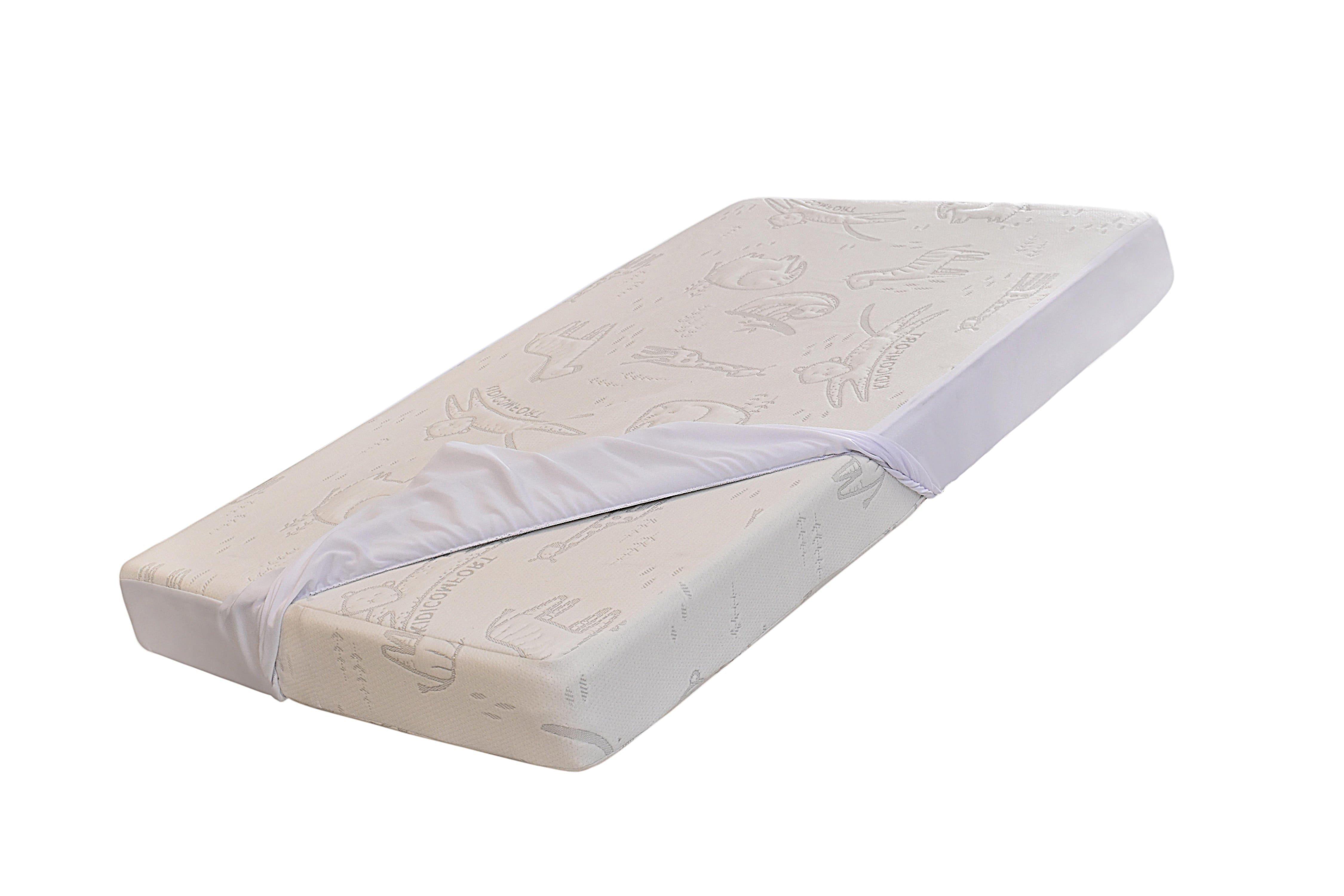 Kidilove Organic Cotton Baby First Kit Set - 6 Piece Nursery Essentials (Mattress, Changing Pad, Covers & Sheets) for Newborns & Infants - Perfect for Cribs, Bassinets & Changing Tables