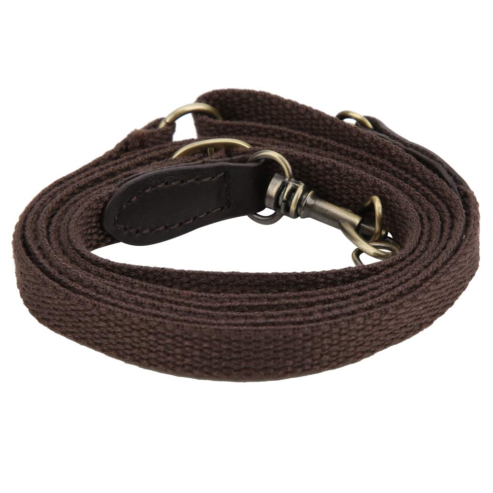 Adjustable DIY Handbag Strap - Brown Leather Shoulder Bag Chain Strap Replacement for Purses & Crossbody Bags | Perfect for Everyday Use, Travel & Fashion Accessories