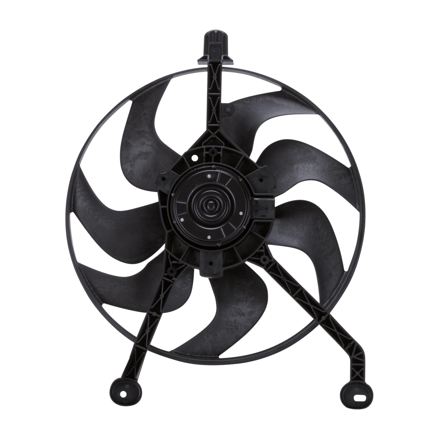 TYC A/C Condenser Fan Assembly 610230 - Replacement Cooling Fan for Car AC System - Perfect for Summer Heat & Vehicle Maintenance