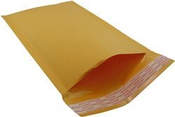 200 #0 Kraft 6x10 Bubble Mailers for Shipping - Eco-Friendly Padded Envelopes for Ecommerce, Small Packages & Online Business (6x10 Inches)