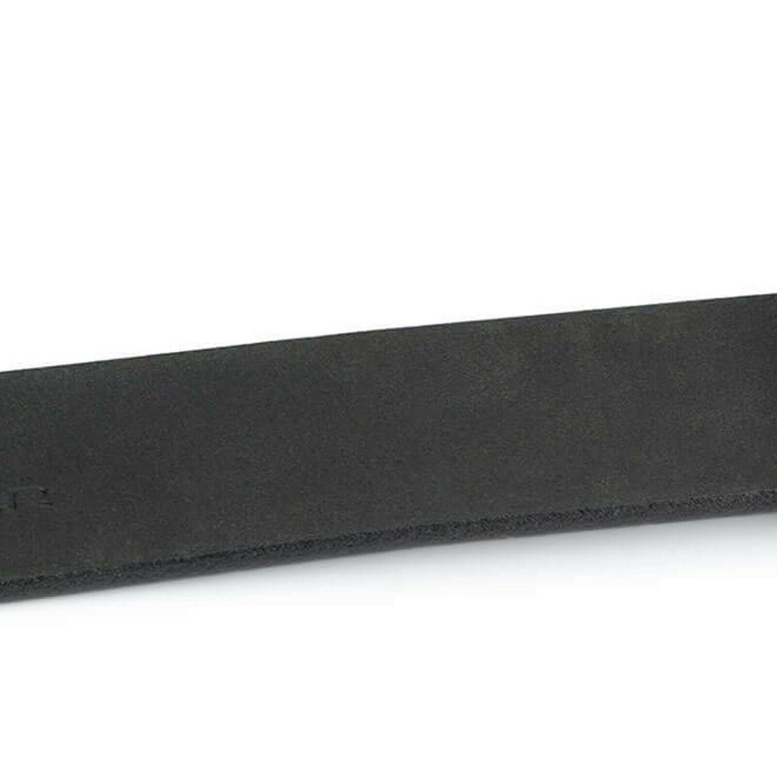 Premium Black Full Grain Leather Belt Strap - 35mm Replacement Strap Compatible with Montblanc Buckles | Durable Dress Belt for Business, Office & Formal Occasions