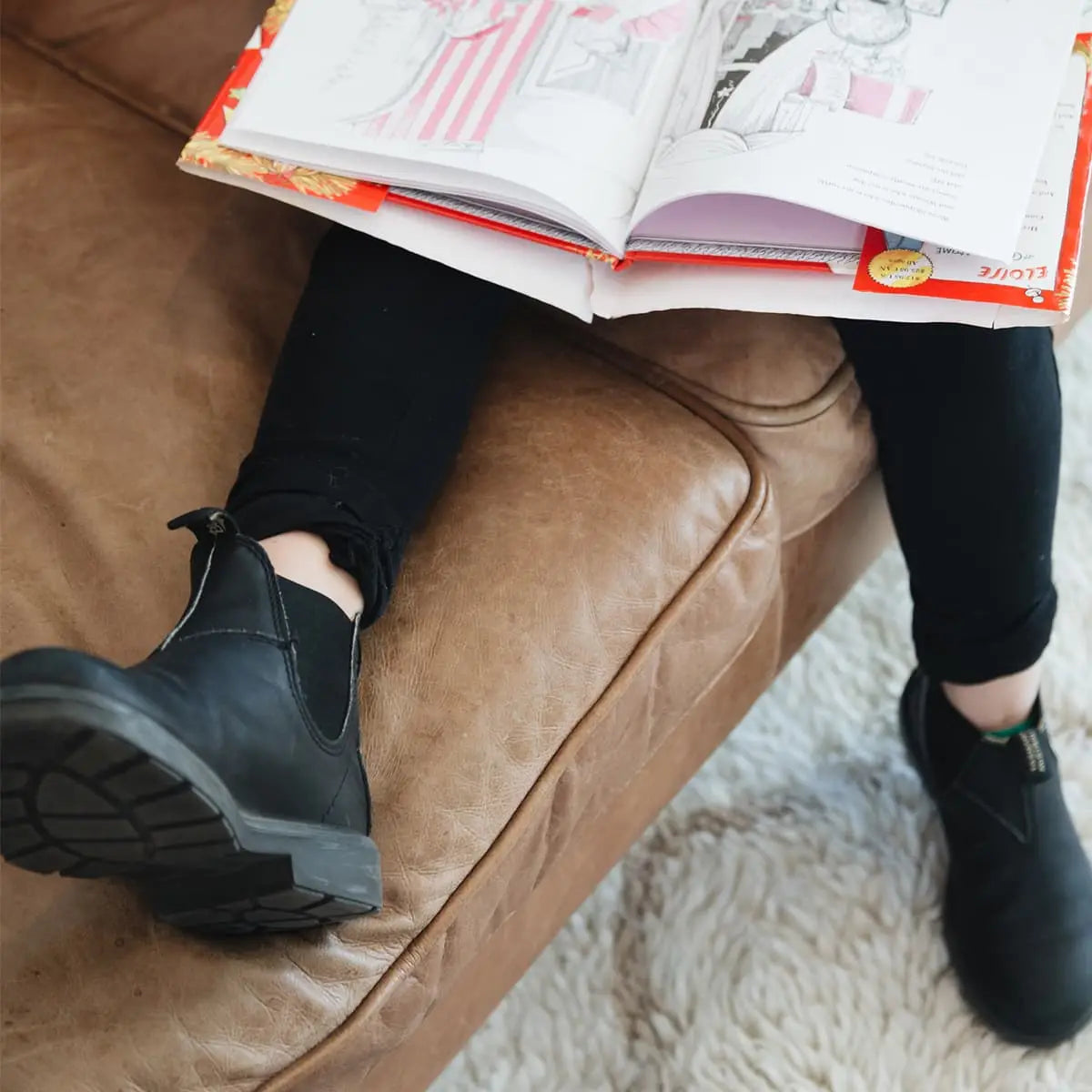 BLUNDSTONE 531 Kids' Boots - Waterproof & Comfortable Leather Shoes for Boys & Girls - Perfect for School, Hiking & Outdoor Activities