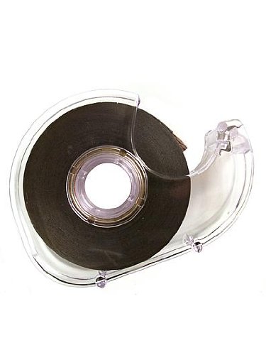 Premium Magnet Tape with Dispenser - Strong Adhesive Backing, 2 Pack - Perfect for DIY Projects, Home Organization, and Office Use