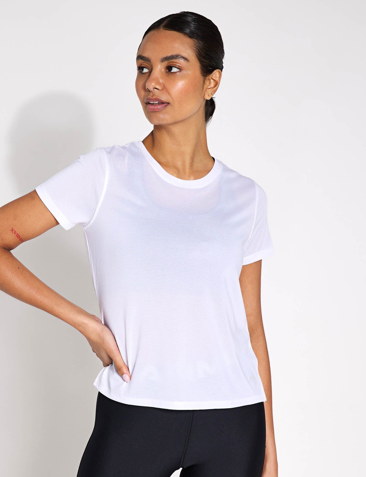 Launch Short Sleeve T-Shirt for Men - Soft Cotton Crew Neck Tee in White | Casual Wear, Gym, Everyday Outfits