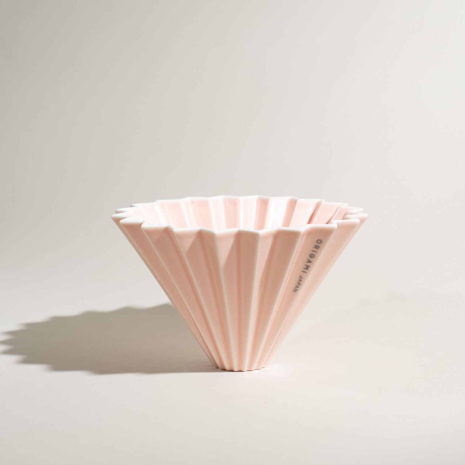 ORIGAMI Coffee Dripper - Pink Pour Over Coffee Maker for Home, Office & Travel | Perfect for Specialty Coffee Lovers & Baristas