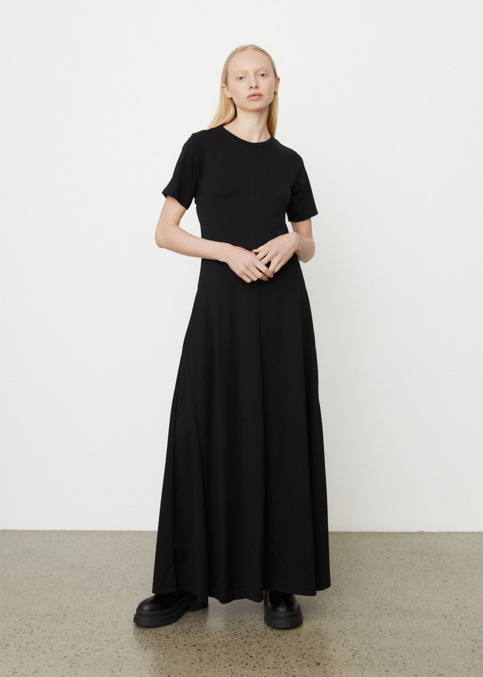 0069 Jersey Dress - Women's Comfortable Stretchy Casual Summer Dress for Daily Wear, Beach & Vacation Outfits