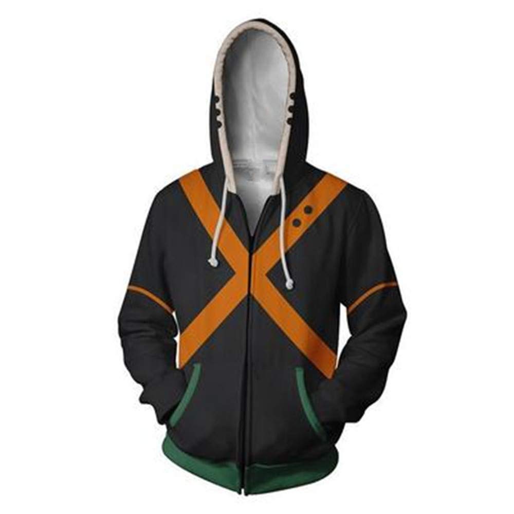 Academia Hoodies - Unisex Cosplay Costume Jacket for Adults | Anime Fashion, Casual Wear & Costume Parties