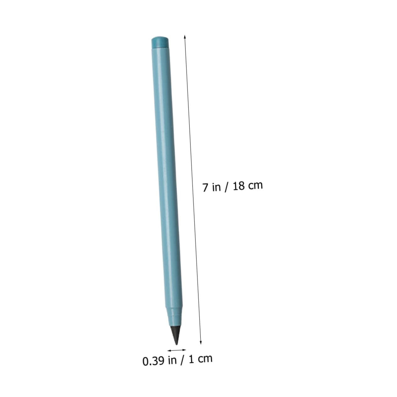 COHEALI 50 Pack Eternal Metallic Pencils - No Sharpening Needed, Reusable Alloy Color Pencils for Students & Artists - Perfect for Sketching, Note Taking & Art Projects