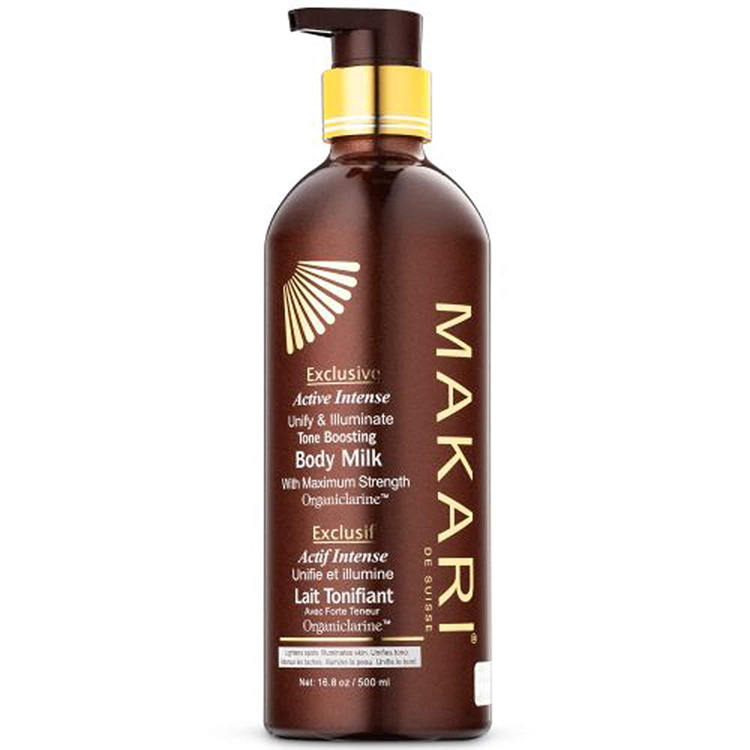 MAKARI Exclusive 2-Piece Skin Care Gift Set - Organic Body Toning Milk Lotion & Exfoliating Soap for All Skin Types | Self Care Kit with Free Makeup Bag | Perfect Women's Gift for Spa Day, Birthday & Mother's Day