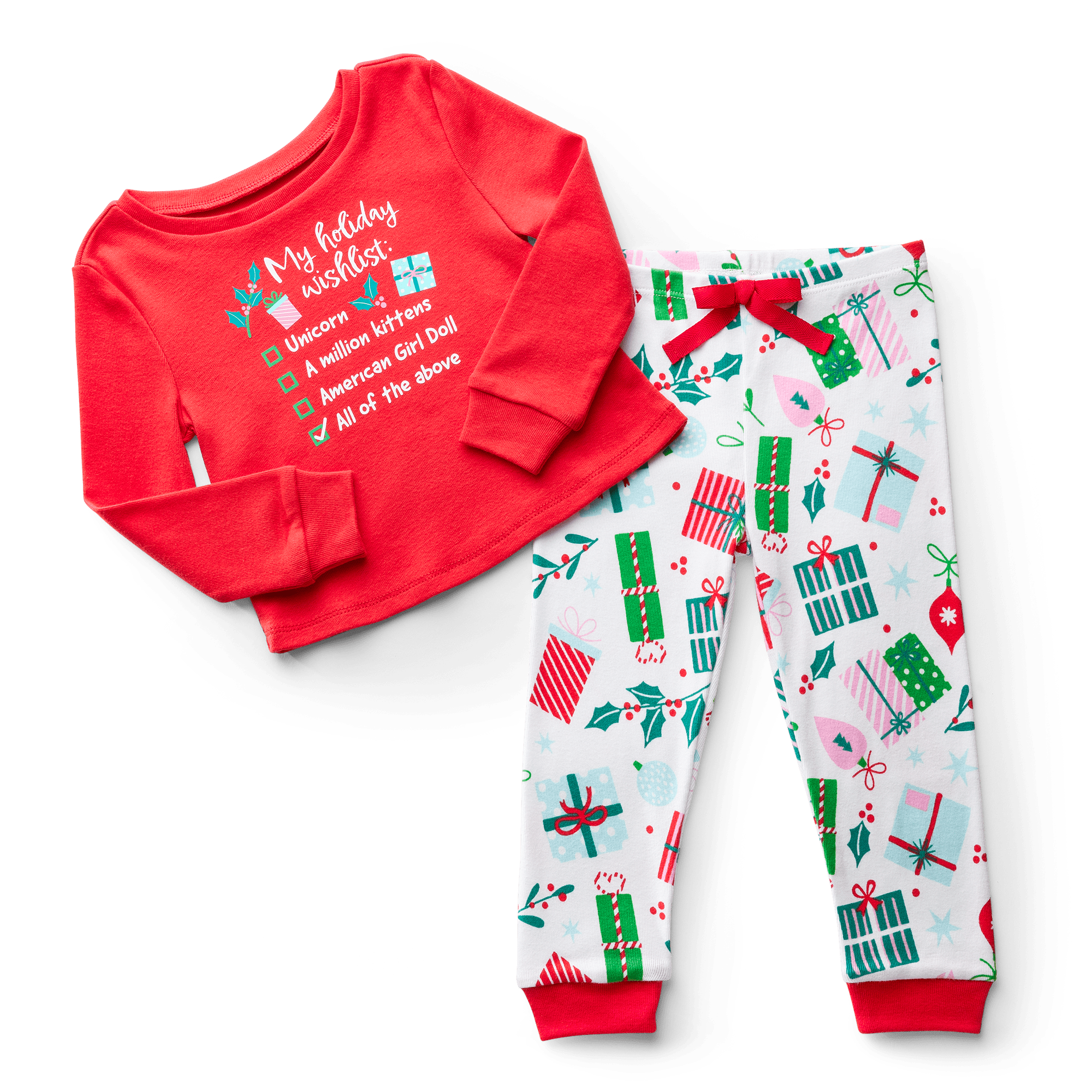 Adorable Holiday Pajamas for Little Girls - Cozy Christmas & Winter Sleepwear for Kids - Perfect for Family Photos, Christmas Morning & Bedtime
