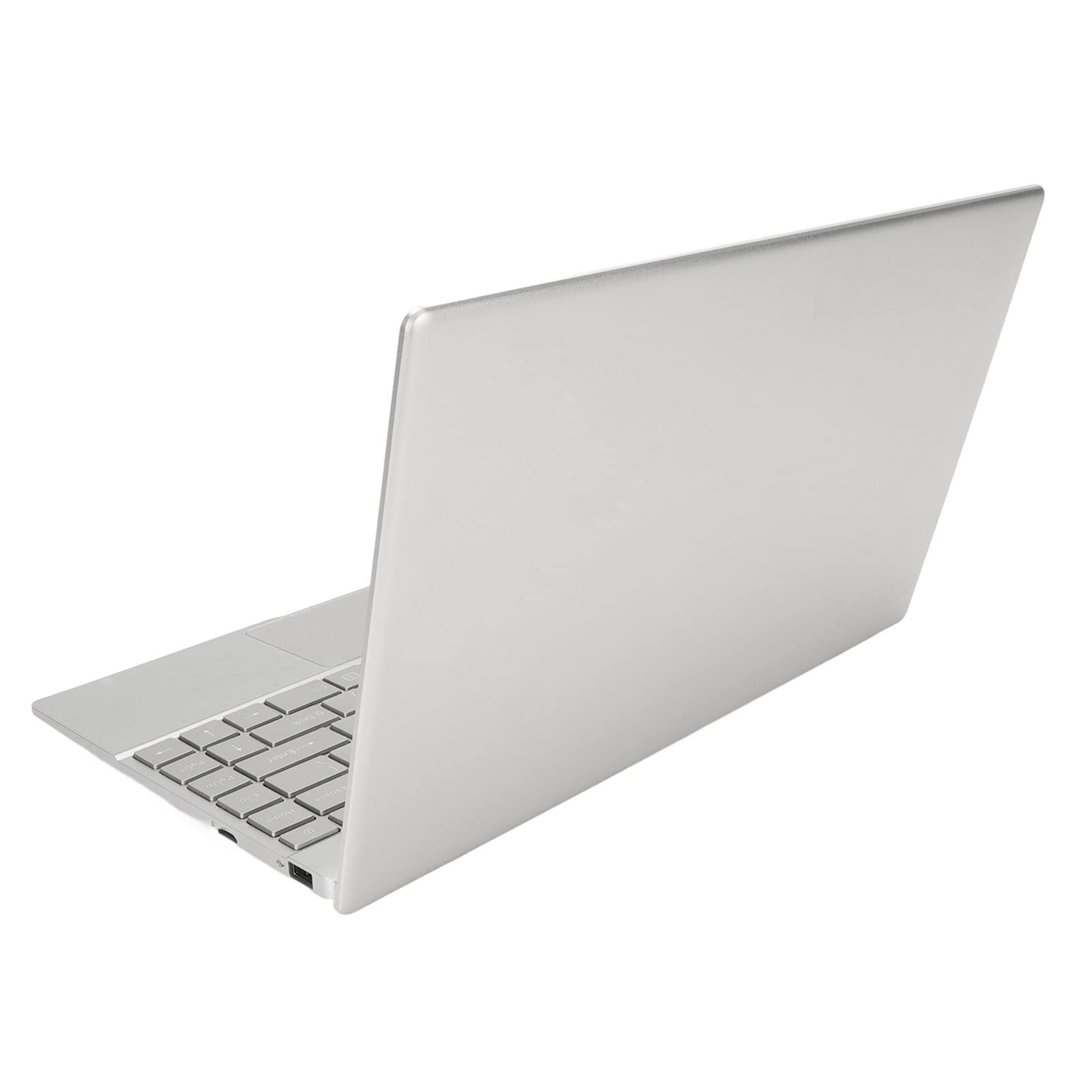 Tangxi 14 Inch Ultra Slim Laptop - Intel N5095 CPU, Full HD IPS Display, Metal Body, Backlit Keyboard & Trackpad - Silver (6GB RAM + 256GB SSD) - Perfect for Business, School & Travel