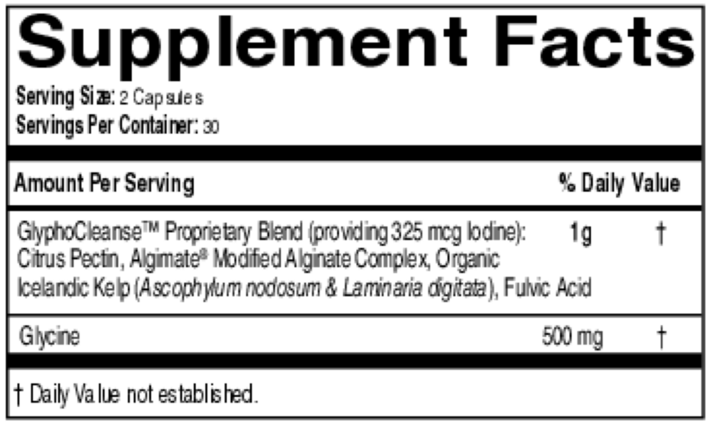 EcoNugenics GlyphoDetox - Natural Glyphosate Detox Supplement for Body Cleansing | Supports Liver & Gut Health | Perfect for Post-Herbicide Exposure & Daily Wellness