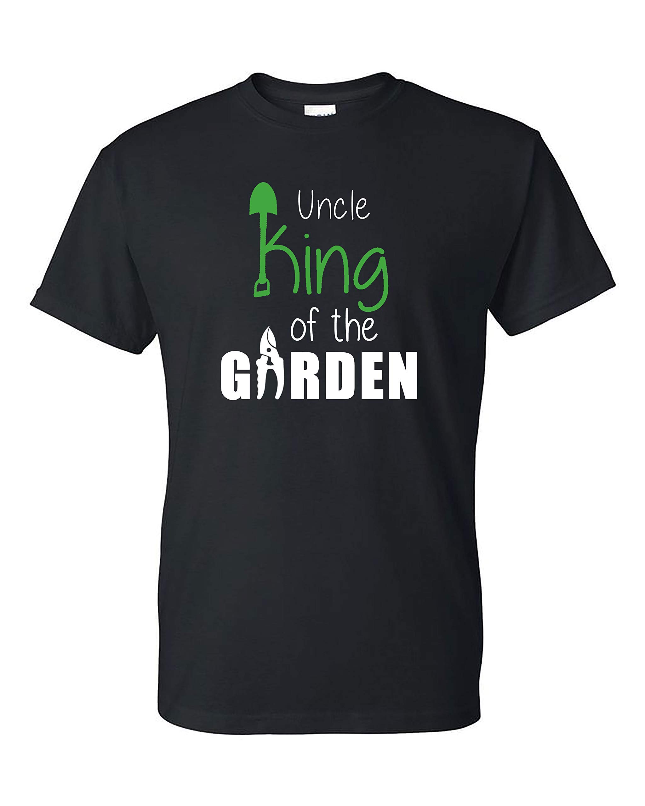 Uncle King of the Garden Shirt - Funny Gardening T-Shirt for Men, Perfect Gift for Uncle - Ideal for Gardening, Outdoor Activities & Father's Day