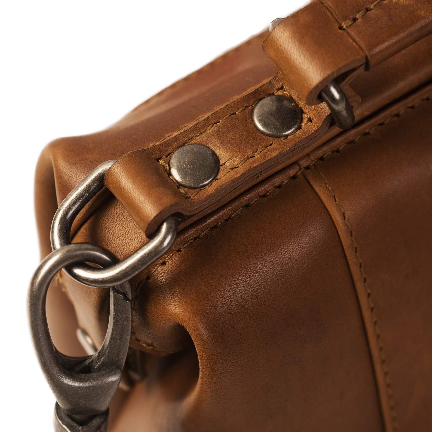 Rachael Genuine Leather Shoulder Bag in Cognac Brown - Perfect for Travel, Work & Everyday Use