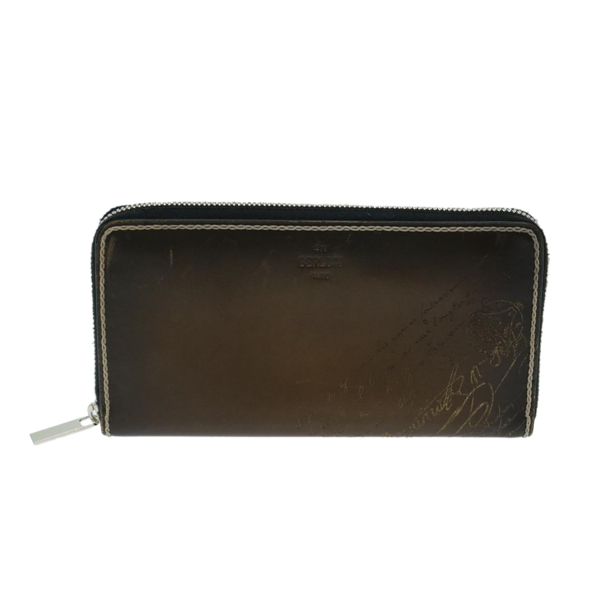 Genuine Leather Men's Zip Wallet by Alessandro - Slim RFID Blocking Bifold Wallet for Everyday Use & Travel