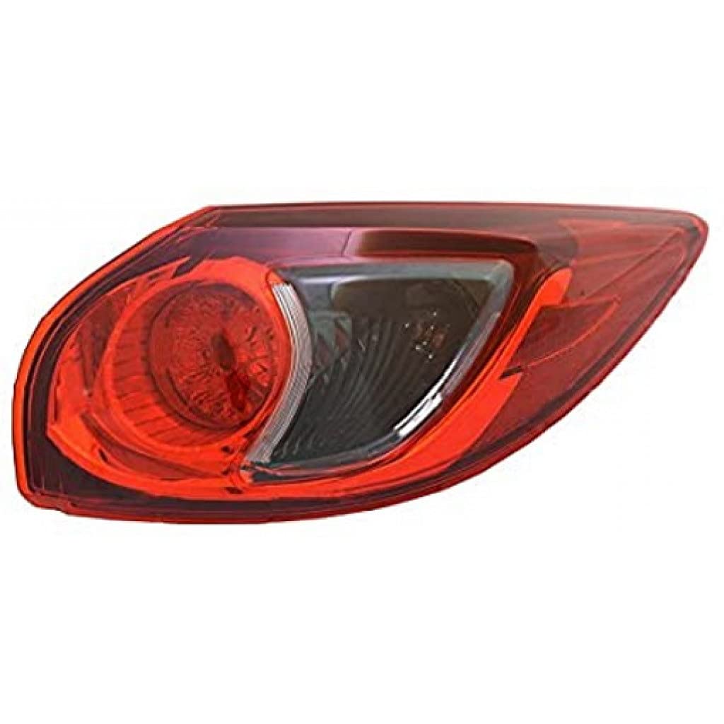 KarParts360 Replacement Right Passenger Side Tail Light Assembly for 2013-2016 Mazda CX-5 (Part# MA2805111) - Includes Bulbs | Perfect for Night Driving & Enhanced Vehicle Safety