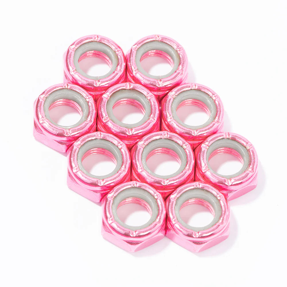 Defiant 8MM Axle Nuts Set of 10 - Heavy Duty Lug Nuts for Cars, Trucks & Motorcycles - Perfect for Wheel Maintenance & Off-Road Adventures