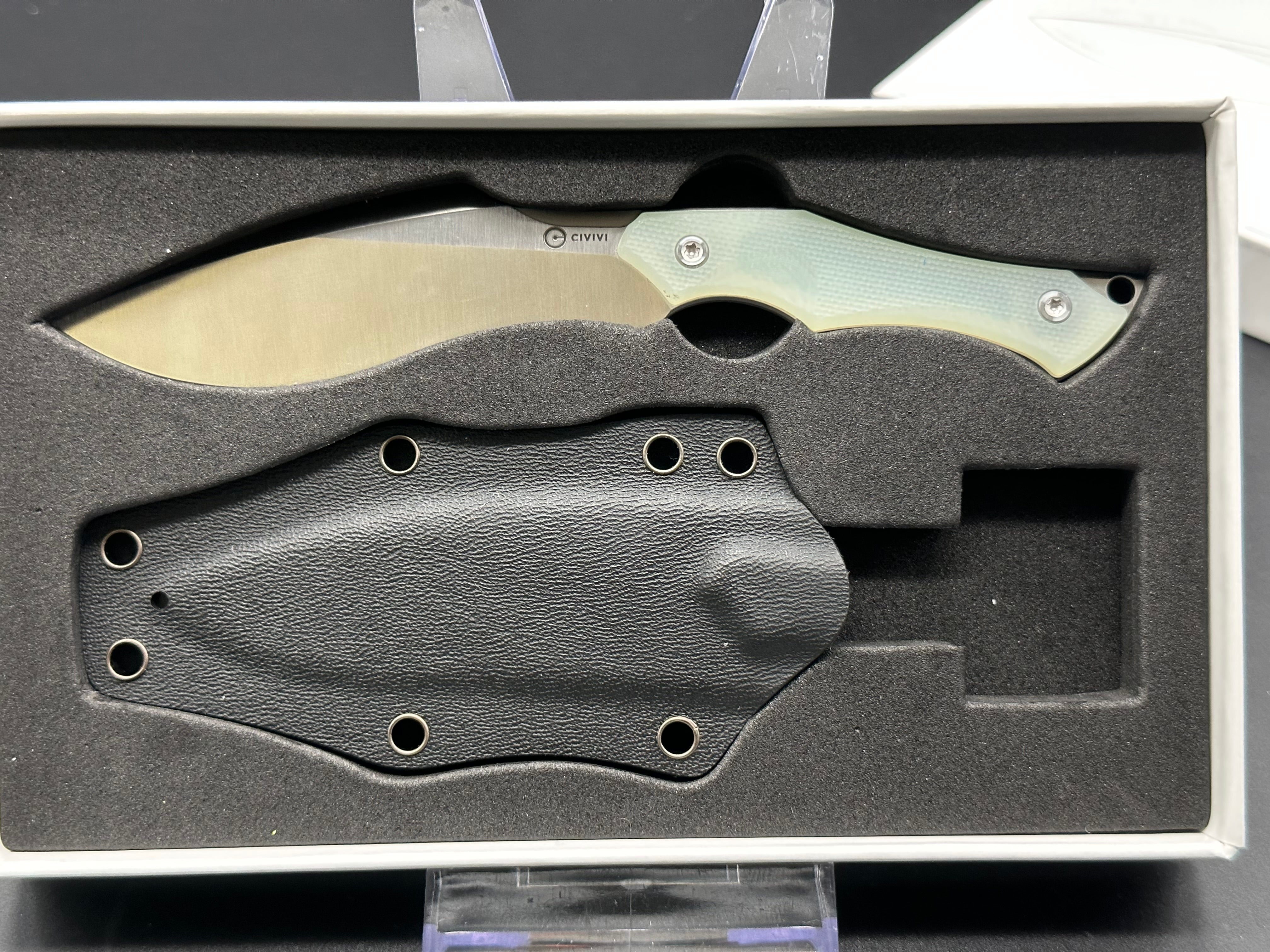 Civivi Vaquita Neck Knife - Compact EDC Folding Pocket Knife for Outdoor, Camping & Survival | Perfect for Hiking, Fishing & Everyday Carry