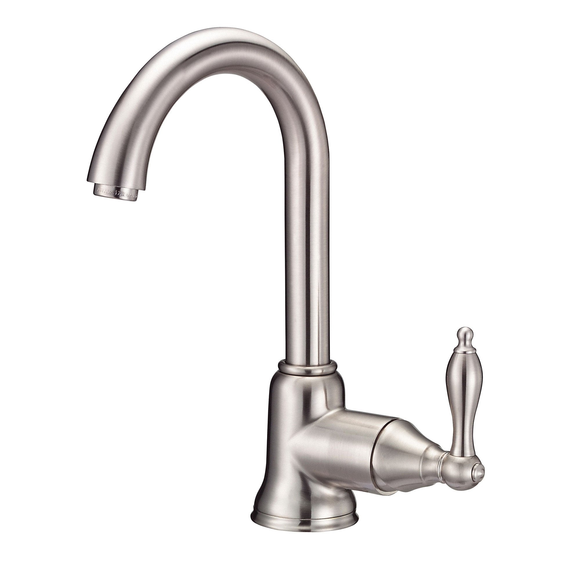 Danze Fairmont Single Handle Bar Faucet with Stainless Steel Finish - Perfect for Kitchen Sink, Bar, or Wet Bar Installation