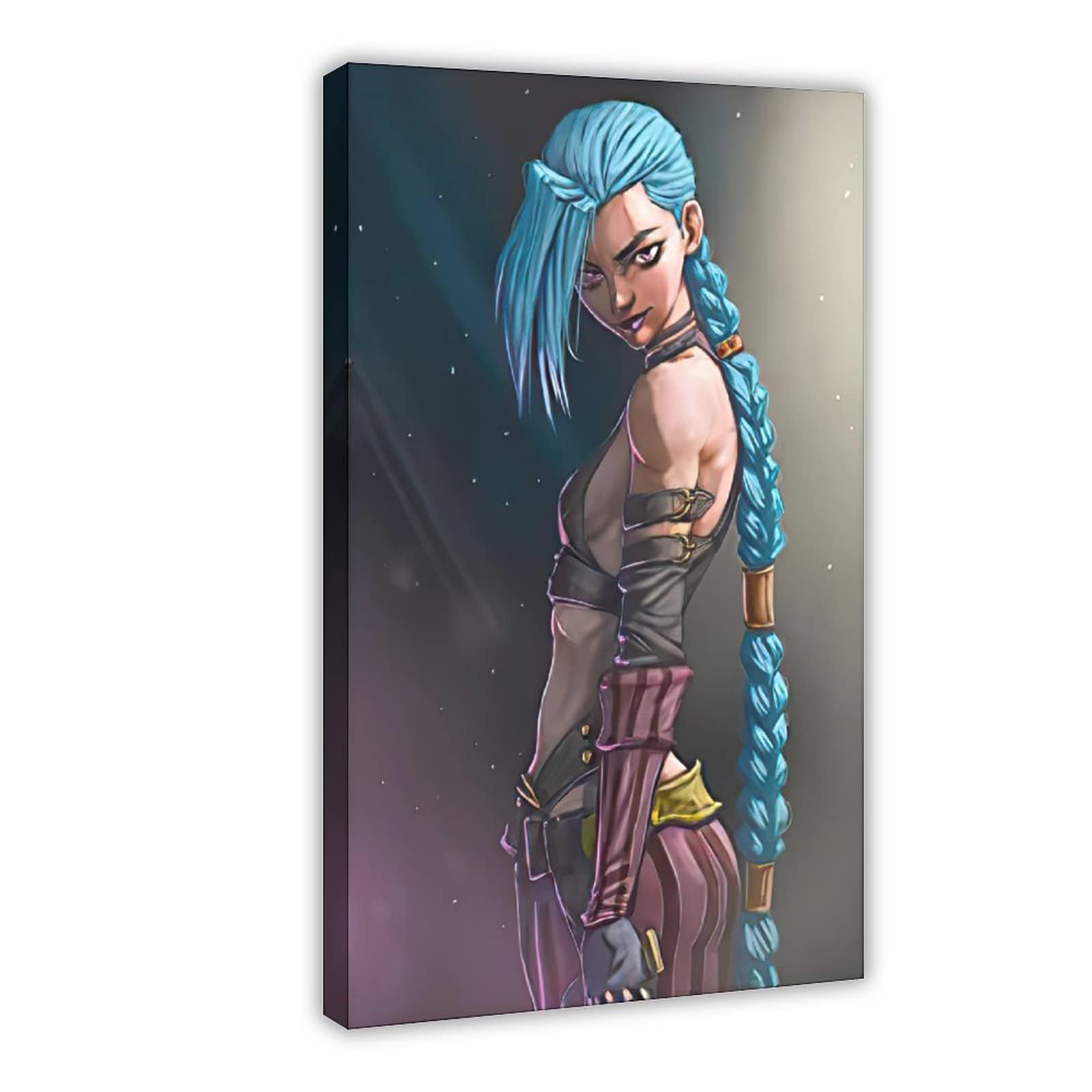 Arcane Jinx Poster 34 - Premium Canvas Wall Art (20x30inch/50x75cm) - Perfect for Bedroom, Office & Game Room Decor - Unique Gift for Gamers & Anime Fans - Framed Sports Landscape Artwork