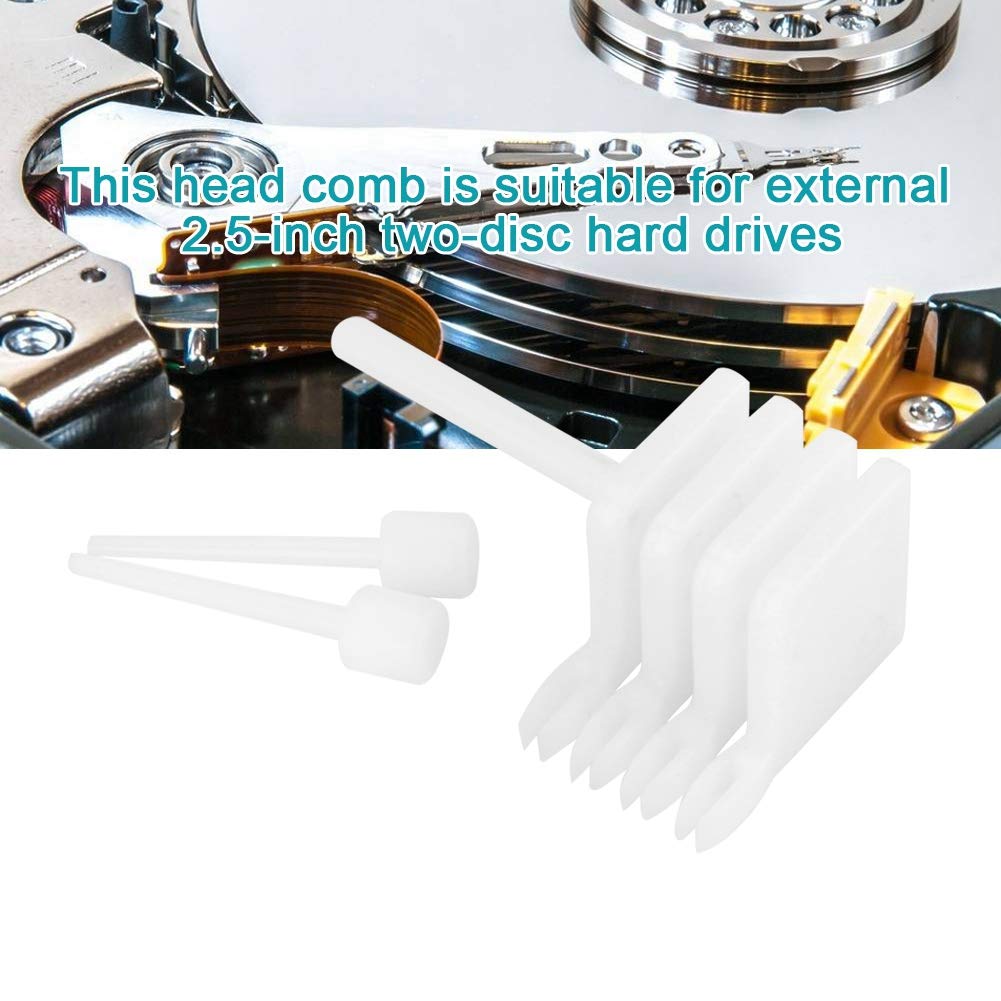 Professional HDD Head Comb Tool Kit - Hard Disk Repair Tool Set with Head Comb & 10 Finger Pods for Digital Hard Drives - Perfect for Data Recovery & Hard Drive Maintenance