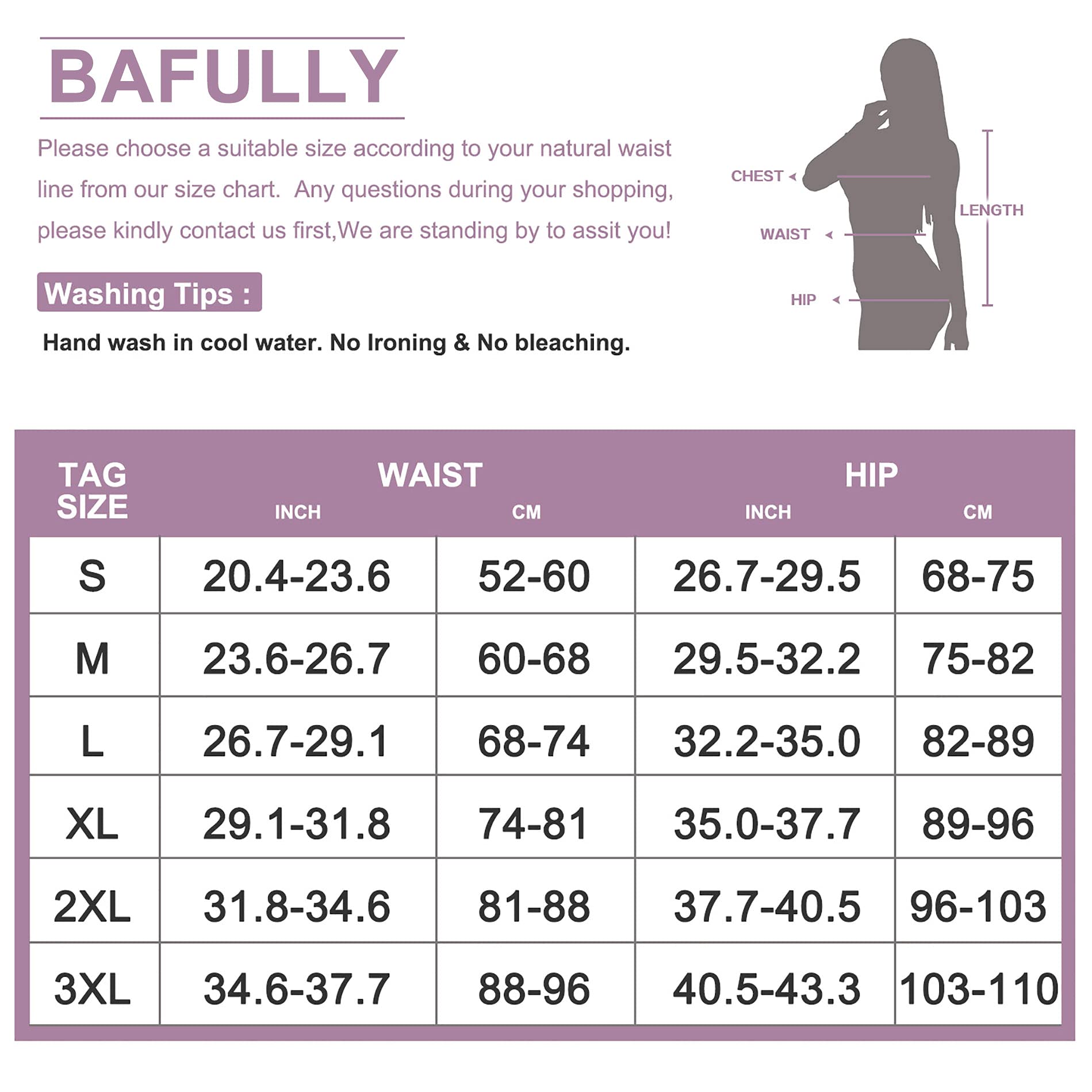 Bafully High Waist Shaper for Women - Tummy Control Butt Lifting Shapewear Panty | Slimming Underwear for Workout, Postpartum & Everyday Wear