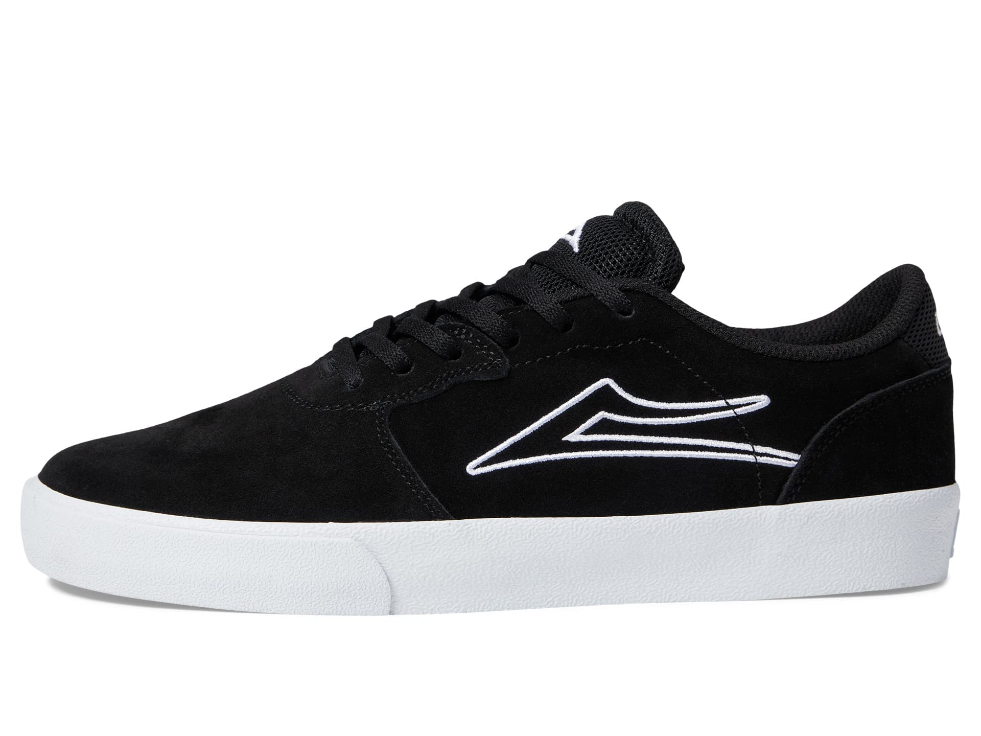 Lakai Cardiff Black Suede Skateboard Shoes for Men - Durable & Stylish Sneakers for Street Skating, Casual Wear & Urban Fashion