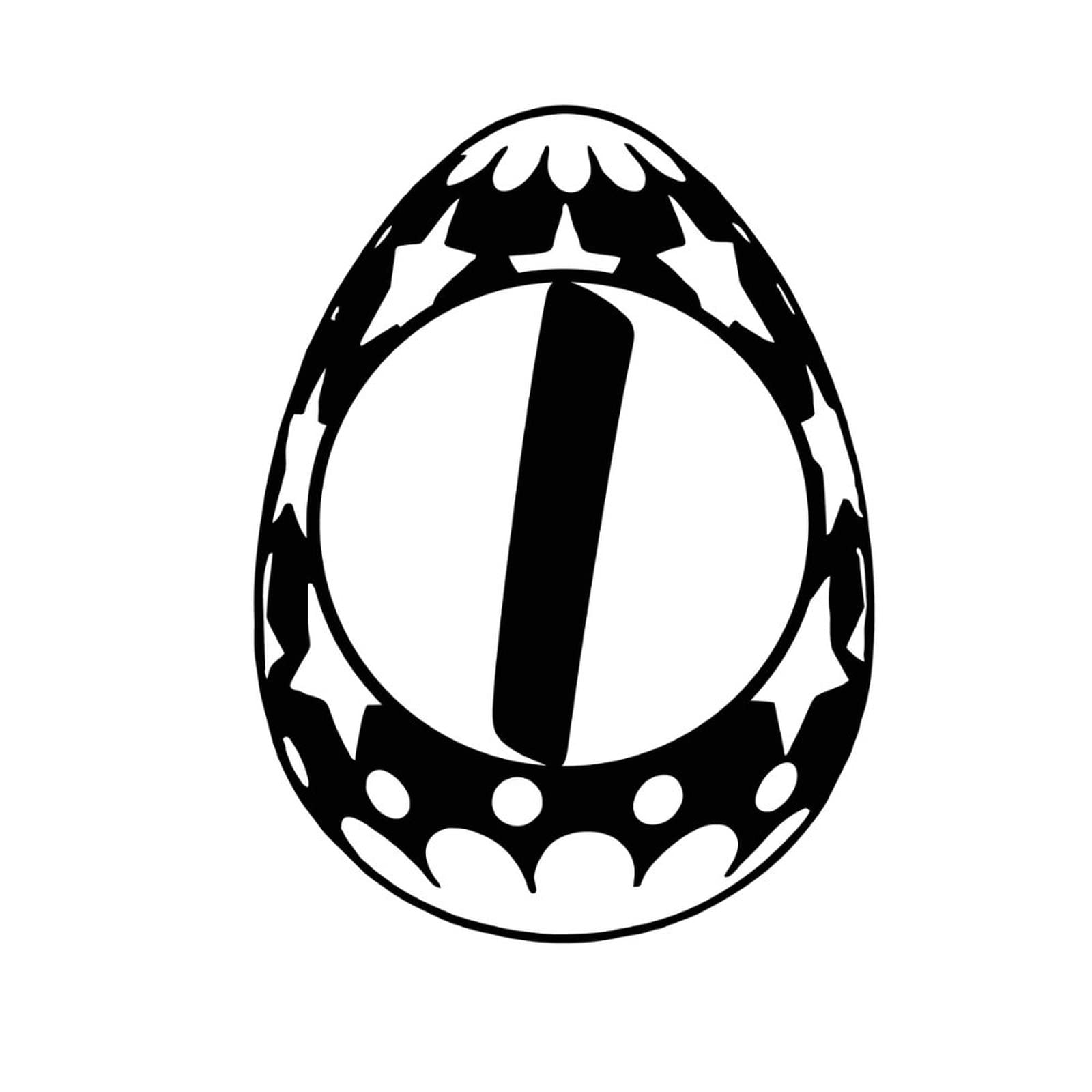 Easter Egg Monogram I Metal Wall Sign - Custom 12in Outdoor Easter Decor, 3D Word Art Home Accent - Perfect for Front Porch, Garden & Spring Party Decoration