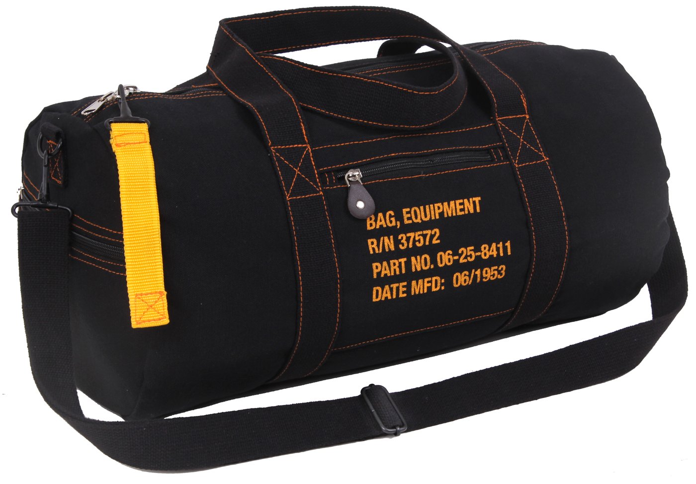 Rothco Heavy Duty Canvas Military Duffle Bag - Large Army Style Equipment Bag for Gym, Travel & Storage | Water-Resistant Tactical Gear for Camping, Sports & Outdoor Adventures