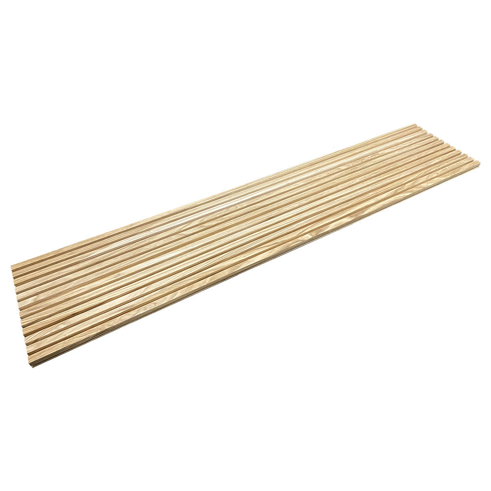 Premium Solid Oak Wood Slats for Wall & Ceiling Cladding - 2700mm x 545mm - Perfect for Pool Fences, Outdoor Decks & Indoor Feature Walls