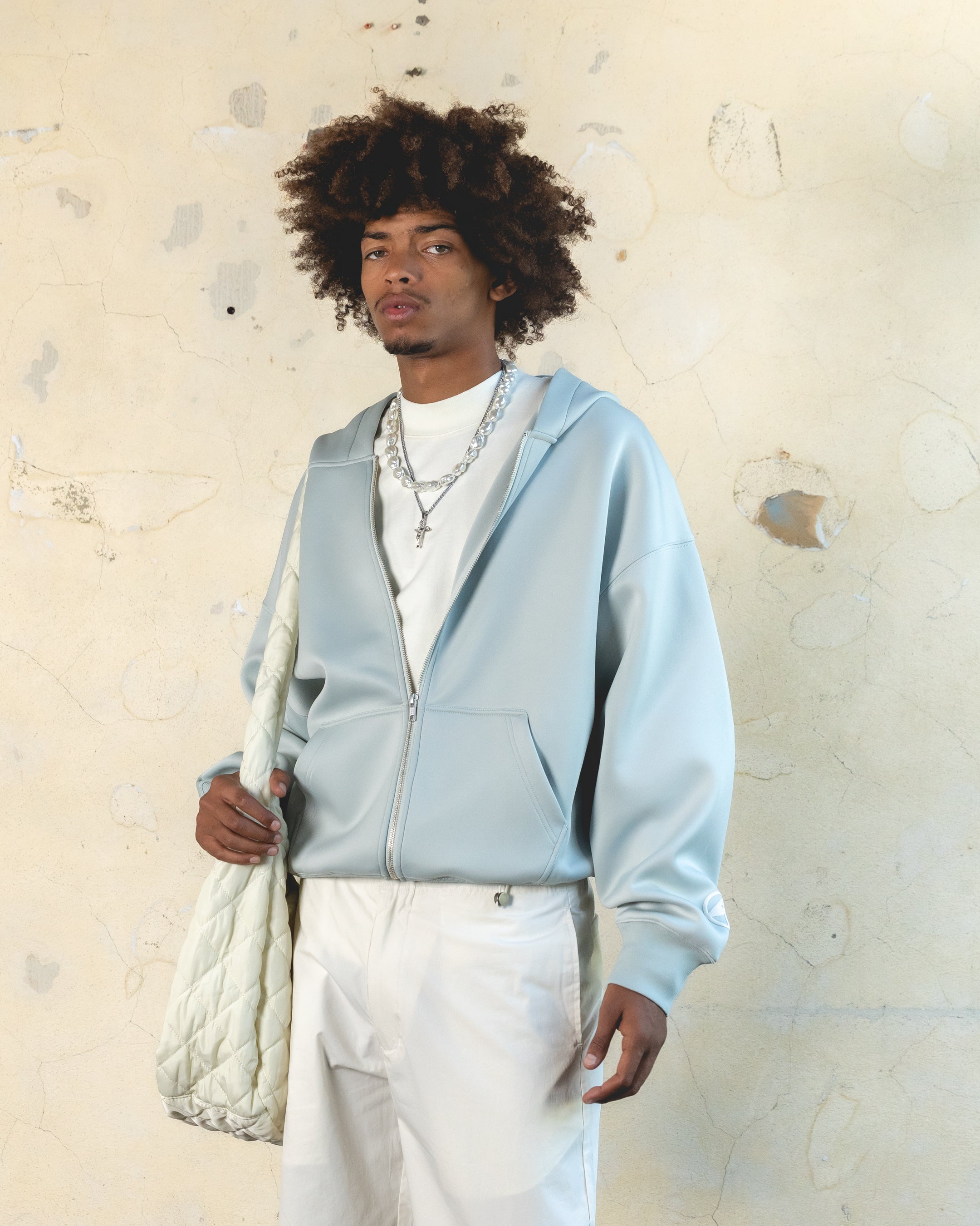 404 Function Zip Hoodie for Men & Women - Sage Green Lightweight Fleece Pullover with Front Pockets | Perfect for Outdoor Activities, Gym, and Casual Wear