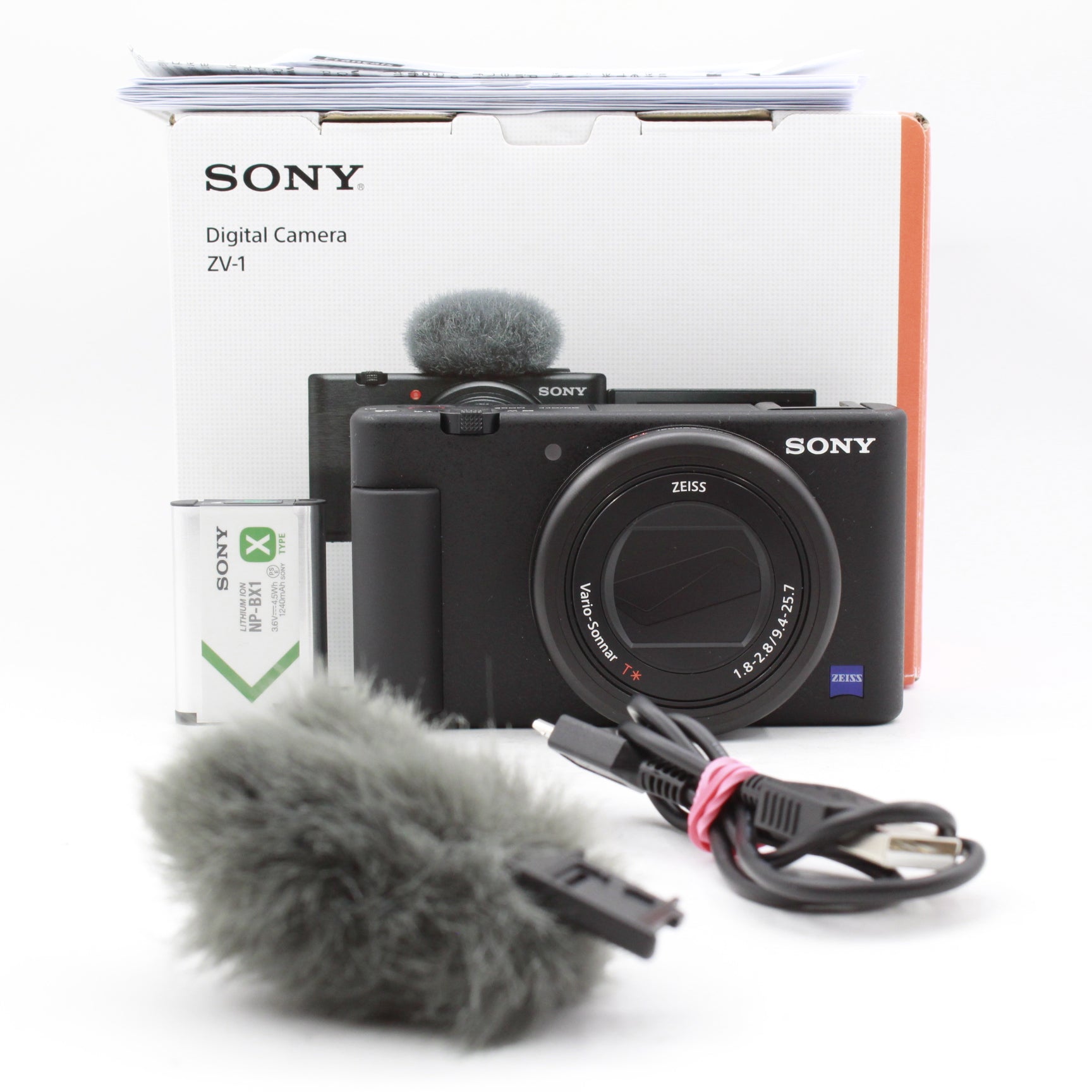 Open Box Excellent Condition Sony ZV-1 Digital Camera (Black) - Perfect for Vlogging, Travel Photography & Content Creation
