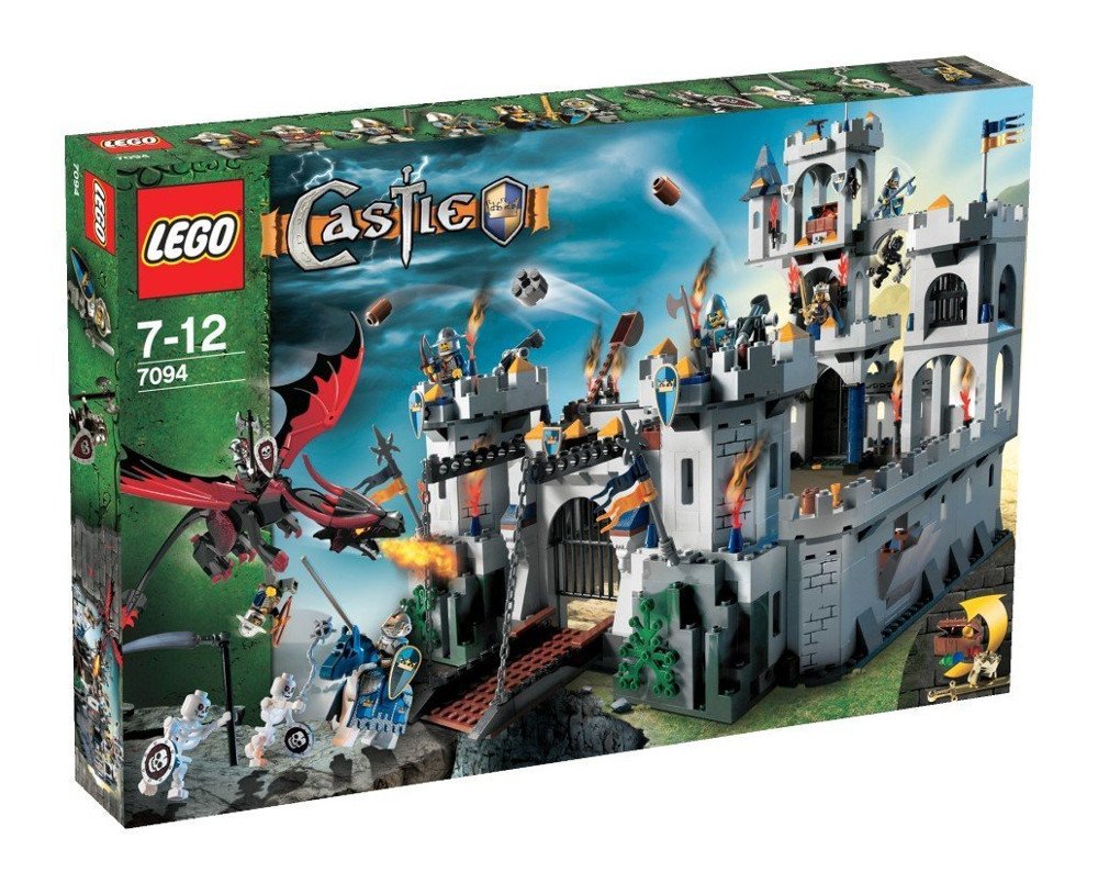 LEGO King's Castle Siege 7094 - Medieval Building Set for Kids & Collectors | Perfect for Creative Play & Display