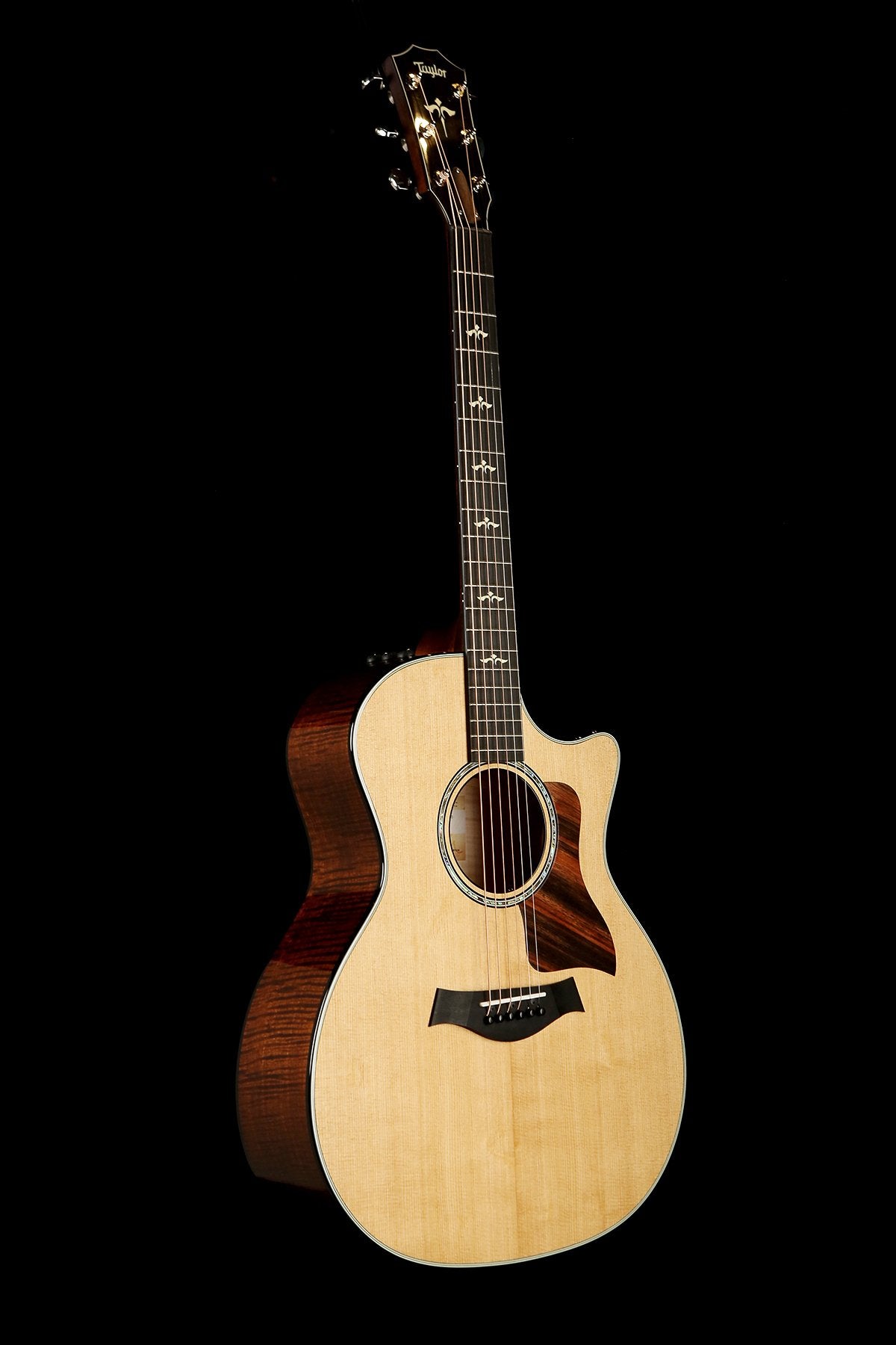 Taylor 614ce V-Class Acoustic-Electric Guitar - Premium Grand Auditorium Body with Sitka Spruce Top & Maple Back/Sides | Perfect for Stage Performances, Studio Recording & Live Gigs
