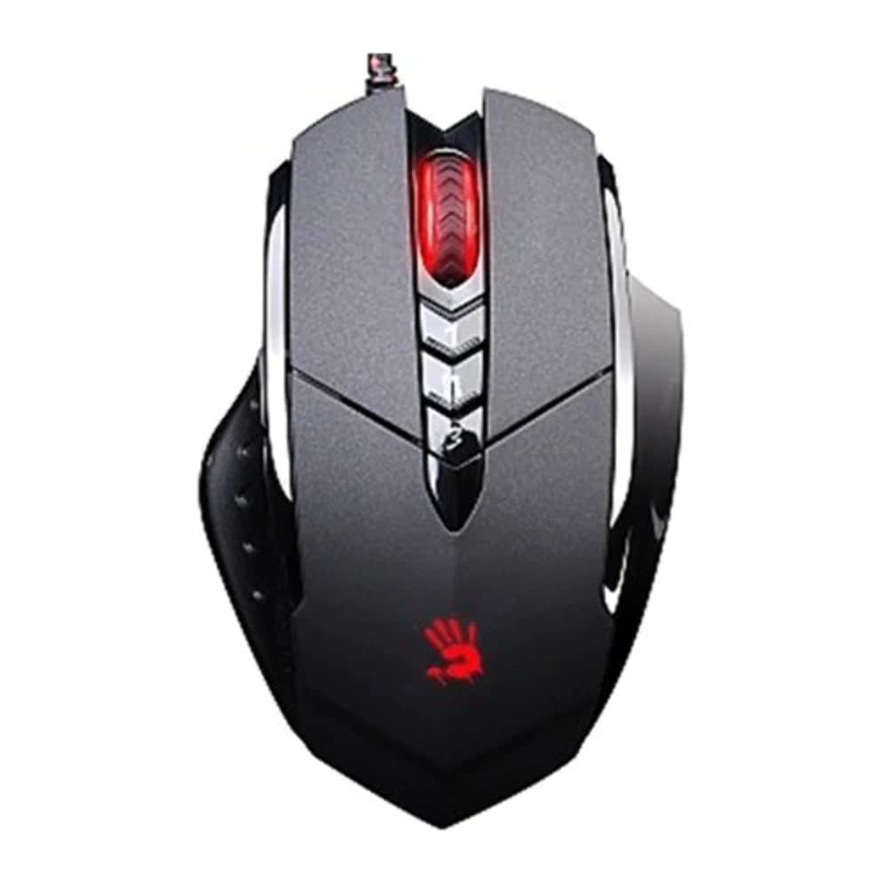 Bloody V7M Wired Gaming Mouse with 3200 DPI, 7 Programmable Buttons, RGB Backlit - Perfect for FPS, MOBA, and MMO Gaming on PC & Laptop